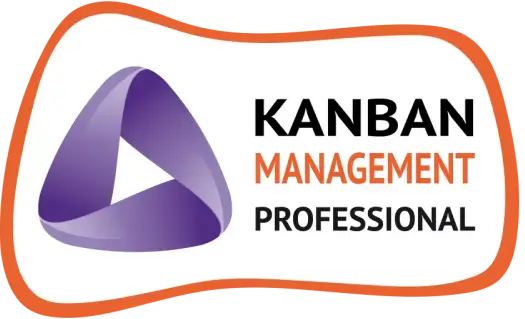 Badge for the Kanban Management Professional certification